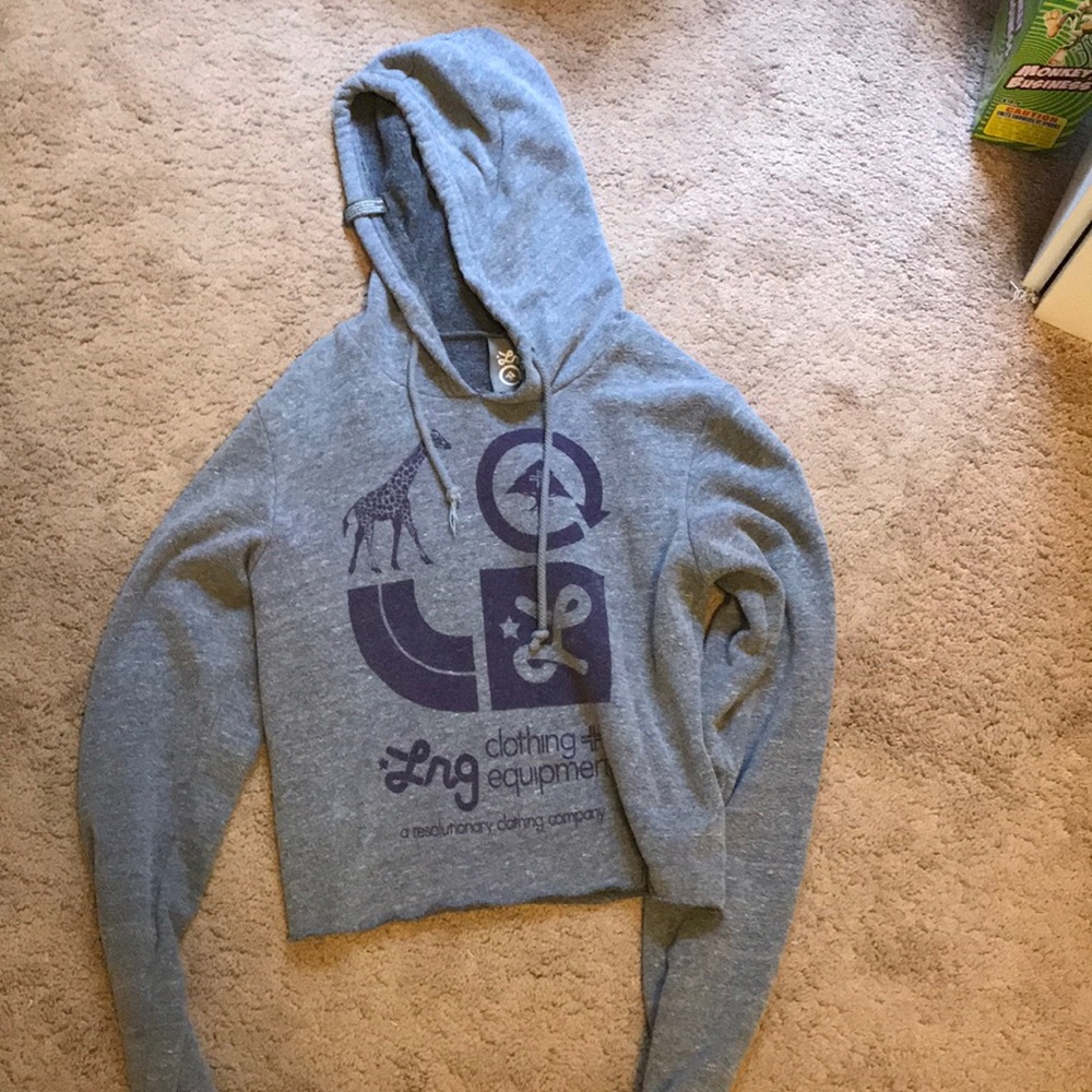 Cropped sweatshirt